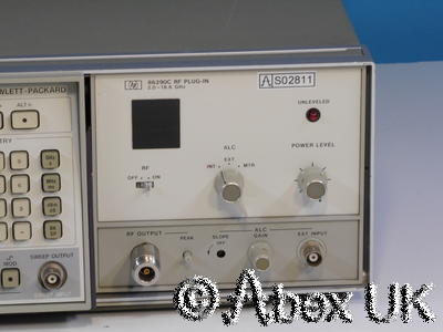 HP (Agilent) 8350A & 86290C 2-18.6GHz Sweep Signal Generator (5)