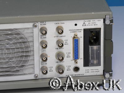 HP (Agilent) 8350A & 86290C 2-18.6GHz Sweep Signal Generator (5)