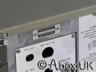 HP (Agilent) 8350A & 86290C 2-18.6GHz Sweep Signal Generator (5)