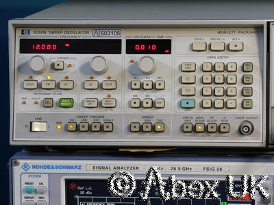 HP (Agilent) 8350B & 86260A & 11869A 12-18GHz Sweep Signal Generator (5)