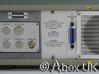 HP (Agilent) 8350B & 86260A & 11869A 12-18GHz Sweep Signal Generator (5)