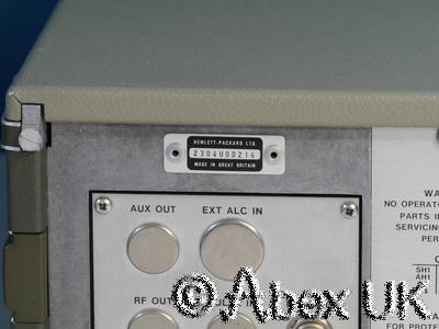 HP (Agilent) 8350B & 86260A & 11869A 12-18GHz Sweep Signal Generator (5)