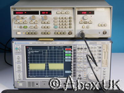 HP (Agilent) 8350B & 83540A 2-8.4GHz Sweep Signal Generator Step Attenuator (4)