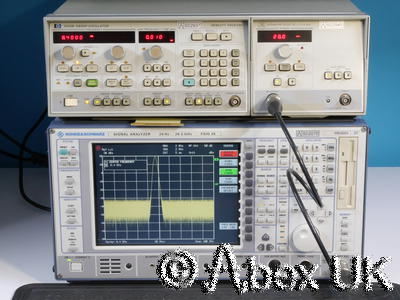 HP (Agilent) 8350B & 83540A 2-8.4GHz Sweep Signal Generator Step Attenuator (4)