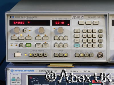 HP (Agilent) 8350B & 83540A 2-8.4GHz Sweep Signal Generator Step Attenuator (4)