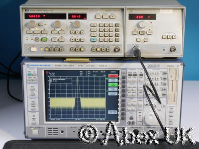 HP (Agilent) 8350B & 83540A 2-8.4GHz Sweep Signal Generator Step Attenuator (4)