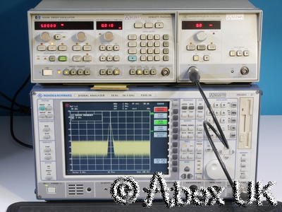 HP (Agilent) 8350B & 83540A 2-8.4GHz Sweep Signal Generator Step Attenuator (4)