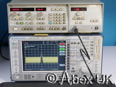 HP (Agilent) 8350B & 83540A 2-8.4GHz Sweep Signal Generator Step Attenuator (4)