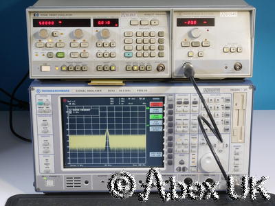 HP (Agilent) 8350B & 83540A 2-8.4GHz Sweep Signal Generator Step Attenuator (4)