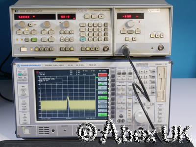 HP (Agilent) 8350B & 83540A 2-8.4GHz Sweep Signal Generator Step Attenuator (4)