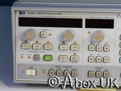 HP (Agilent) 8350B & 83540A 2-8.4GHz Sweep Signal Generator Step Attenuator (4)