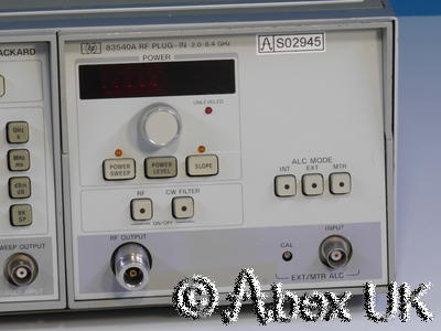 HP (Agilent) 8350B & 83540A 2-8.4GHz Sweep Signal Generator Step Attenuator (4)