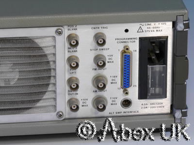 HP (Agilent) 8350B & 83540A 2-8.4GHz Sweep Signal Generator Step Attenuator (4)