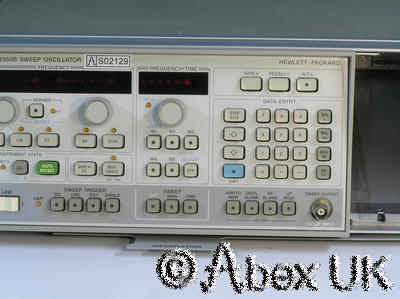 HP (Agilent) 8350B Sweeper / Signal Generator Mainframe
