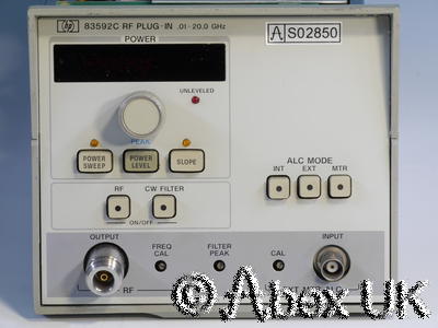 HP (Agilent) 83592C RF Plug-in 10MHz - 20GHz (for 8350B) Spares or Repair