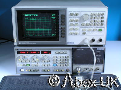 HP (Agilent) 86250A RF Plug-in 8.0 - 12.4GHz (for 8620x) Spares or Repair