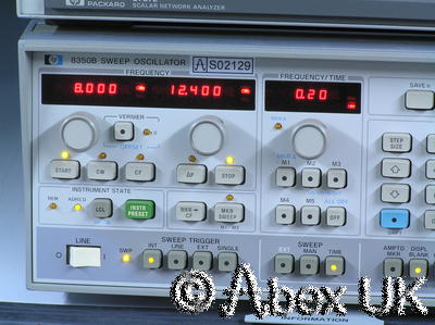 HP (Agilent) 86250A RF Plug-in 8.0 - 12.4GHz (for 8620x) Spares or Repair