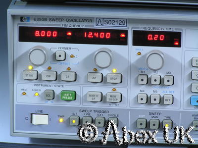 HP (Agilent) 86250D RF Plug-in 8.0 - 12.4GHz (for 8620x sweeper)