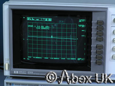 HP (Agilent) 86250D RF Plug-in 8.0 - 12.4GHz (for 8620x sweeper)