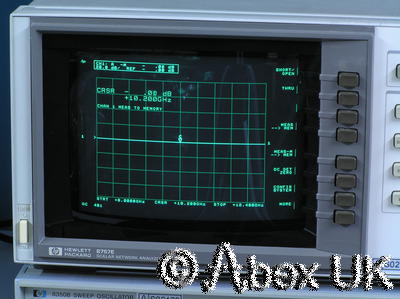 HP (Agilent) 86250D RF Plug-in 8.0 - 12.4GHz (for 8620x sweeper)