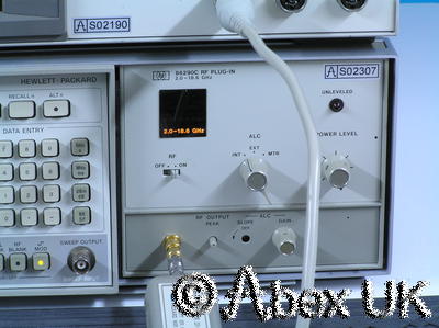 HP (Agilent) 86290C RF Plug-in 2.0 - 18.6GHz (for 8620x sweeper)
