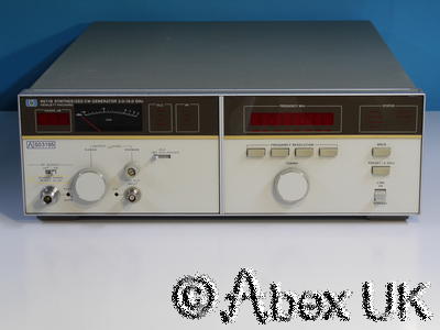 HP (Agilent) 8671B Signal Generator 2.0 - 18.0GHz CW Synthesiser