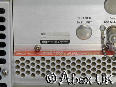 HP (Agilent) 8671B Signal Generator 2.0 - 18.0GHz CW Synthesiser