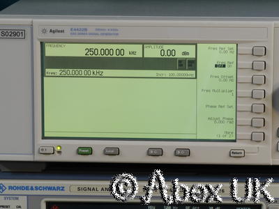 Agilent (HP) E4422B 4GHz ESG AM/FM/PM/Pulse Signal Generator