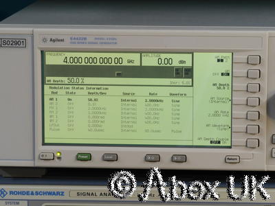 Agilent (HP) E4422B 4GHz ESG AM/FM/PM/Pulse Signal Generator
