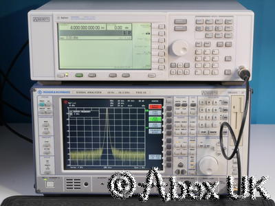 Agilent (HP) E4438C 4GHz ESG AM/FM/PM/Pulse CDMA Vector Signal Generator Agilent (HP) E4438C 4GHz ESG AM/FM/PM/Pulse CDMA Vector Signal Generator