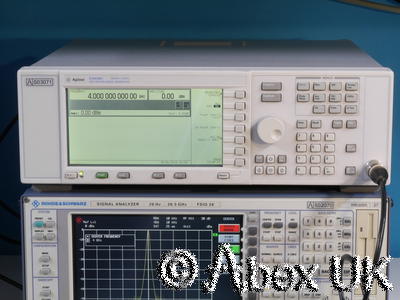 Agilent (HP) E4438C 4GHz ESG AM/FM/PM/Pulse CDMA Vector Signal Generator Agilent (HP) E4438C 4GHz ESG AM/FM/PM/Pulse CDMA Vector Signal Generator