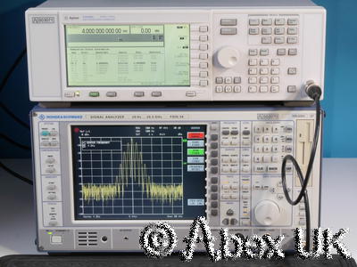 Agilent (HP) E4438C 4GHz ESG AM/FM/PM/Pulse CDMA Vector Signal Generator Agilent (HP) E4438C 4GHz ESG AM/FM/PM/Pulse CDMA Vector Signal Generator