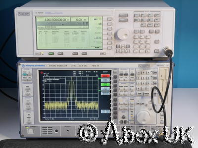 Agilent (HP) E4438C 4GHz ESG AM/FM/PM/Pulse CDMA Vector Signal Generator Agilent (HP) E4438C 4GHz ESG AM/FM/PM/Pulse CDMA Vector Signal Generator