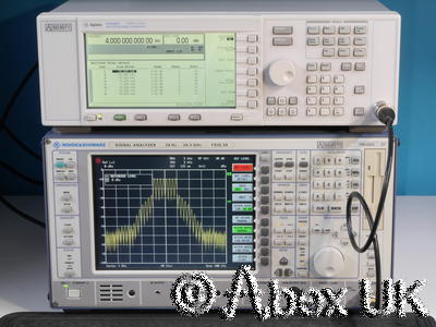 Agilent (HP) E4438C 4GHz ESG AM/FM/PM/Pulse CDMA Vector Signal Generator Agilent (HP) E4438C 4GHz ESG AM/FM/PM/Pulse CDMA Vector Signal Generator