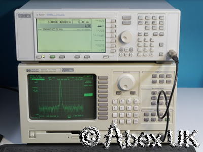 HP (Agilent) 3588A 150MHz Spectrum Analyser FFT Option 001,003 High Stab