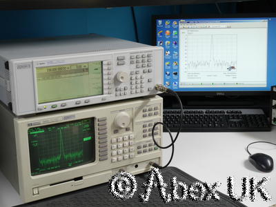 HP (Agilent) 3588A 150MHz Spectrum Analyser FFT Option 001,003 High Stab