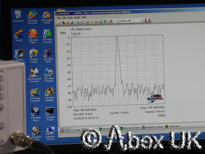 HP (Agilent) 3588A 150MHz Spectrum Analyser FFT Option 001,003 High Stab