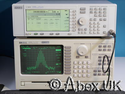 HP (Agilent) 3588A 150MHz Spectrum Analyser FFT Option 001,003 High Stab