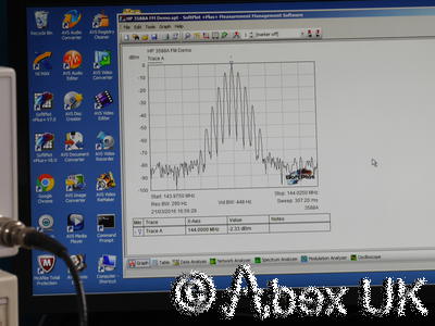 HP (Agilent) 3588A 150MHz Spectrum Analyser FFT Option 001,003 High Stab