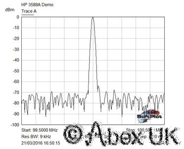HP (Agilent) 3588A 150MHz Spectrum Analyser FFT Option 001,003 High Stab