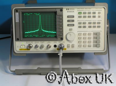 HP (Agilent) 8560A 2.9GHz Spectrum Analyser Analyzer with Tracking Generator (2)