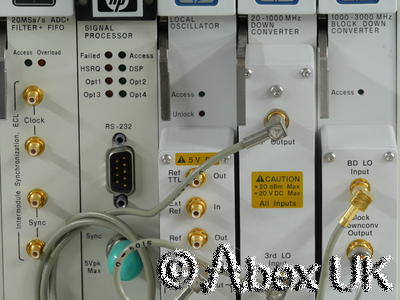 Agilent (HP) E3238S E6500A E1437A E1485C 3GHz Spectrum Analyser Survey System