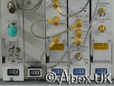 Agilent (HP) E3238S E6500A E1437A E1485C 3GHz Spectrum Analyser Survey System