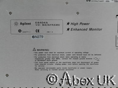 Agilent (HP) E3238S E6500A E1437A E1485C 3GHz Spectrum Analyser Survey System