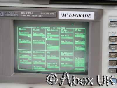 HP 8922H Radio Test Set Signal Generator Mod Analyser Digital Oscilloscope (1)