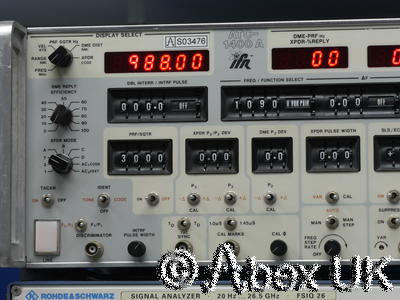 IFR (Marconi, Aeroflex) ATC-1400A Aerospace Test Set, TACAN, VOR, DME (2)