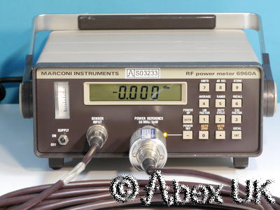 Marconi Instruments (IFR, Aeroflex) 6960A RF Power Meter (2) Marconi Instruments (IFR, Aeroflex) 6960A RF Power Meter (2)