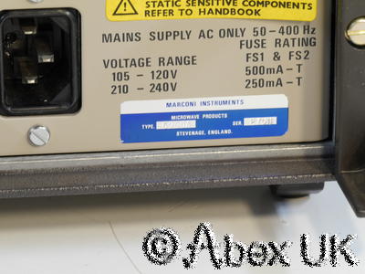 Marconi Instruments (IFR, Aeroflex) 6960A RF Power Meter (2) Marconi Instruments (IFR, Aeroflex) 6960A RF Power Meter (2)