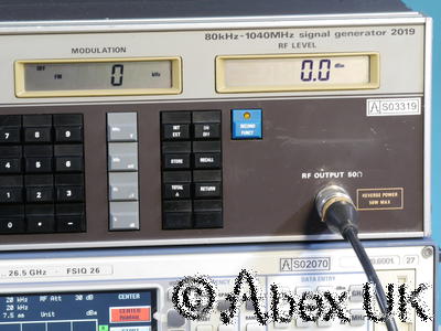 Marconi Instruments (IFR, Aeroflex) 2019 AM/FM/Pulse Signal Generator 1040MHz