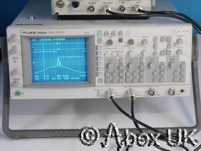 Philips PM3092 200MHz 4-Channel Analogue Oscilloscope RS232